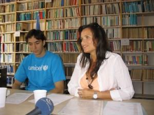 Unicef Press Conference with Jiri Welsch    